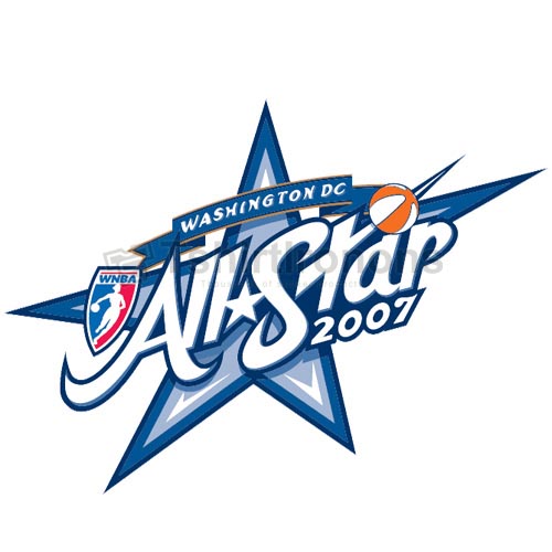 WNBA All Star Game T-shirts Iron On Transfers N5711